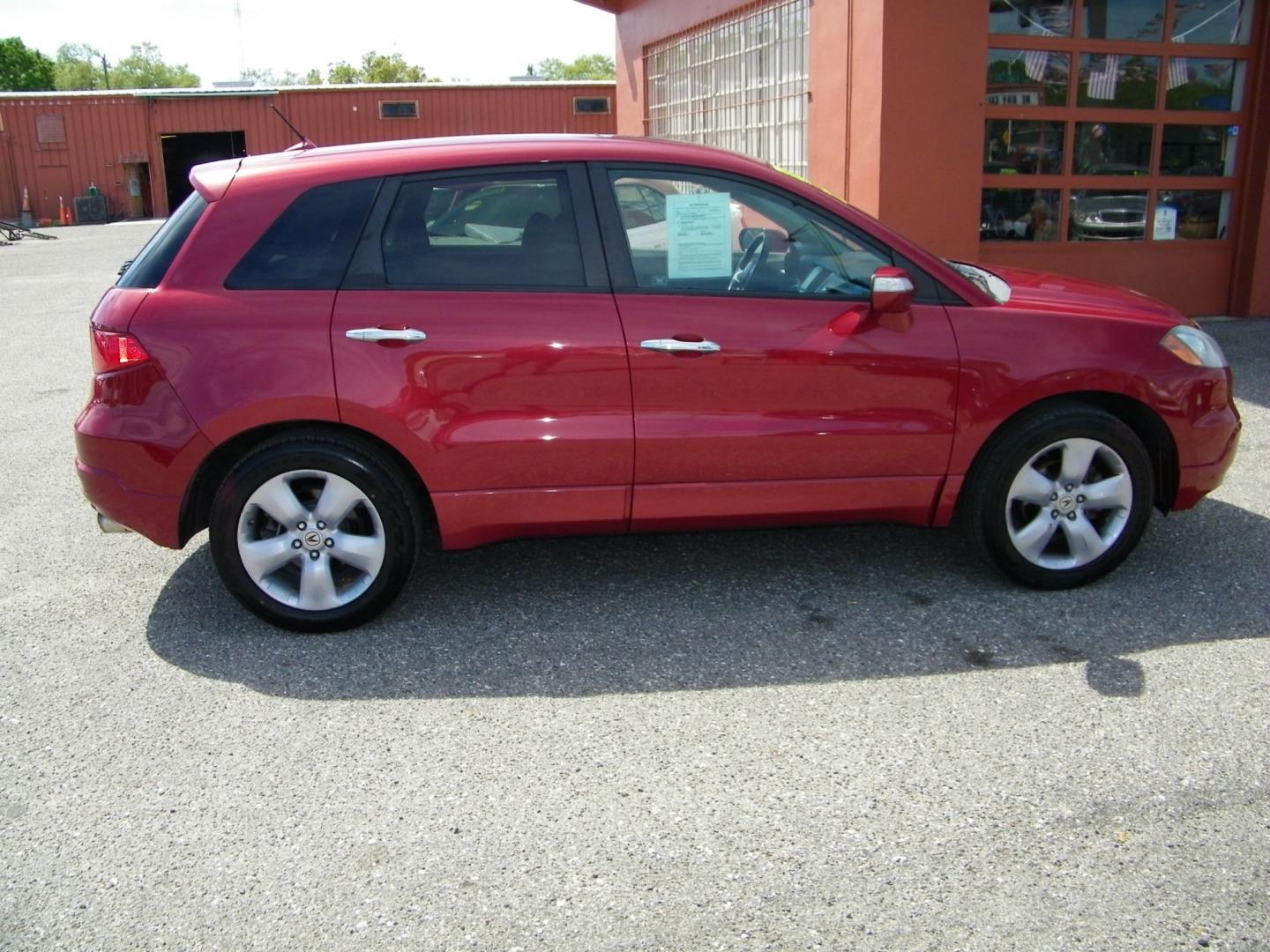 2008 Red /Gray Acura RDX 5-Spd AT (5J8TB18228A) with an 2.3L L4 DOHC 16V engine, 5-Speed Automatic Overdrive transmission, located at 4000 Bee Ridge Road, Sarasota, FL, 34233, (941) 926-0300, 27.298664, -82.489151 - Photo#5